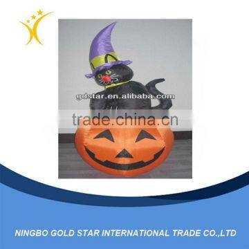 Halloween plastic pumpkin ghost inflatable toy