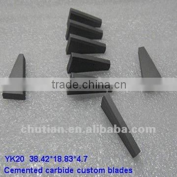 cemented carbide custom welding inserts