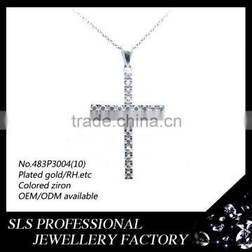 925 sun silver pendant jewelry gothic cross pendant