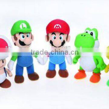 hot sale super mario plush figure cartoon figure