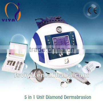 5 in1 Hottest ultrasonic photon facial massager with diamond dermabrasion