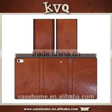 Newest two mobile phones leather case