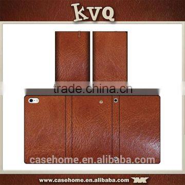 Newest Two Mobile Phones Leather Case