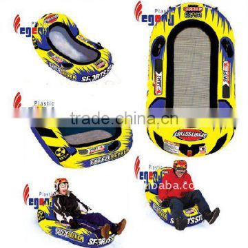 Double Inflatable adult snow sledge ,double inflatable adult snow sled