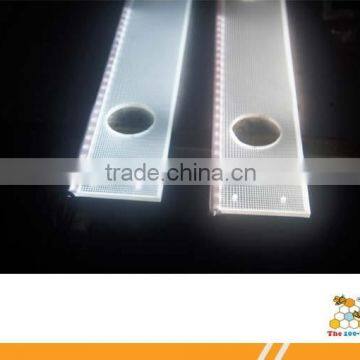 laser dotting engraved LED acrylic light guide panel LGP