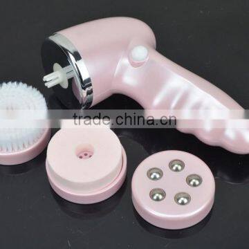 AS5012 3 in 1 sonic facial cleanser brush face peeler massage