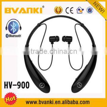 Classic Bluetooth Stereo Headsets Tone+ HV900 Wireless Earphone Neckband In-ear Headphone Bluetooth CSR4.0 music player connect