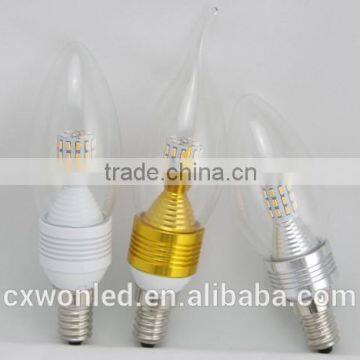 3W Led Candle Light, E14 Led Candle Light Bulb, 3W High Quality Led Candle Lightings photo-6