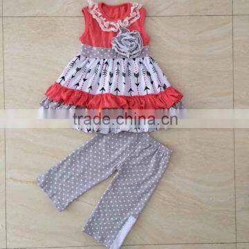 good quality arrow girls boutique sets kids clothing with flower baby clothes                        
                                                Quality Choice
                                                    Most Popular