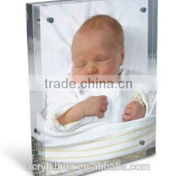 Acrylic photo frame eco-friendly material care family funny photo frames