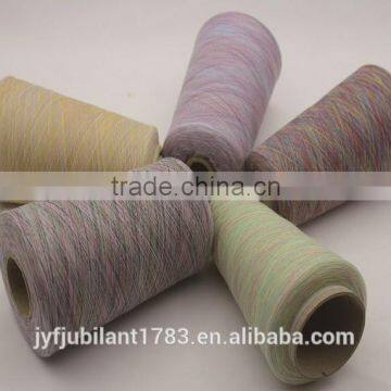 21s 65%cotton 35%Acrylic Space Dyed Slub Yarn For Fabric