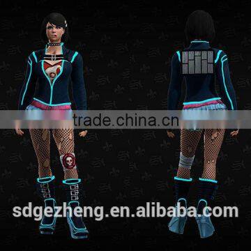 1.3mm 2.3 3.2 4.3 5.0mm el Fluorescent Wire With Chasing Light Ice Blue Pink Red Yellow Electroluminescent Lighting Wire photo-6