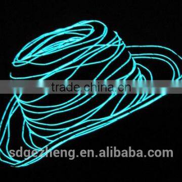 Fluorescence light electroluminescent cable for advertising and Halloween decoration