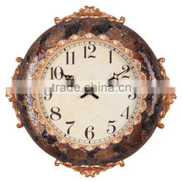 Home decor big size best selling products mosaic clocks