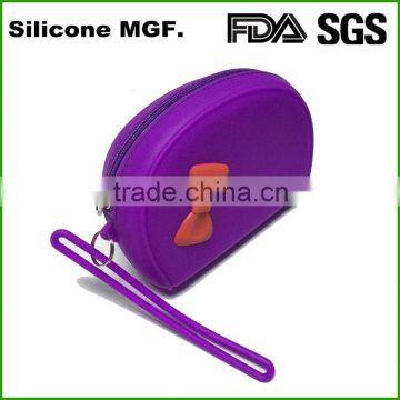 Shinerin  wholeslae cheap silicone korean bag cosmetic bag