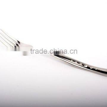 18/8 Stainless Steel Table Dinner Knife With Crystal Stone photo-5