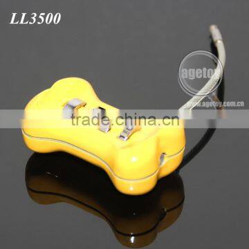 Cute Dog Bone Shaped Travel Luggage Three Codes Lock Suitcase Password Combination Lock Steel Wire Cipher Metal Digital Padlock photo-3