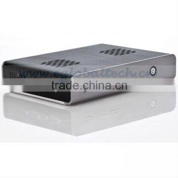 Mini sever thin terminal Pc tv box Tower RS232 Windows Intel N270 1.6GHz, Desktop Computer SSD/HDD, 2 Serial Port RJ45,5V