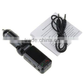 Wholesale Wireless LCD Bluetooth Car Kit 12V MP3 Player Dual USB Charger Handsfree FM Transmitter photo-2