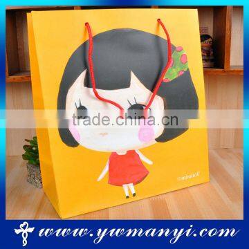 Cute Gift bag special design Ivory board creative cartoon paper bag                        
                                                                                Supplier's Choice