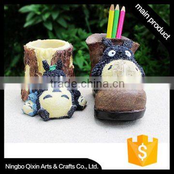 Desktop Pen Holder, Wholesale Pen Holder, Polyresin Pen Holder