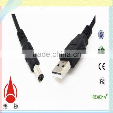 Manufacturer usb to 3.5mm barrel jack 5v dc power cable