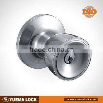home office use economic door lock 590-SN-ET High quality and Cylindrical/ stainless steel / Knob Door Lock