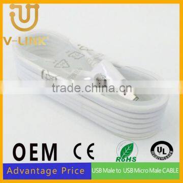 Top quality slim usb to micro usb with high speed charge