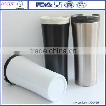 2015 new popular vacuum thermo and double wall 304 ss tumbler and starbucks mug