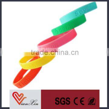 Promotional ink filled silicone bracelet,silicon wristband,slap wristband