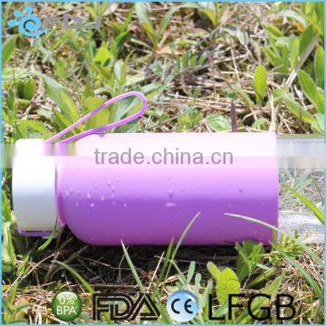 PC Plastic Water Bottle With Silicone Cover photo-5