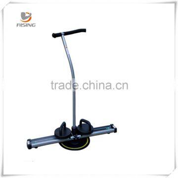 Twist moon surfing foot mini exercise stepper with handlebar