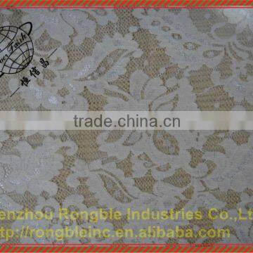 fashion design flower lace fabric for garment