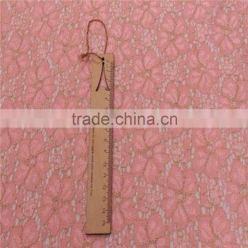 2015 African Gold Cord Cotton Guipure Lace Fabric photo-2