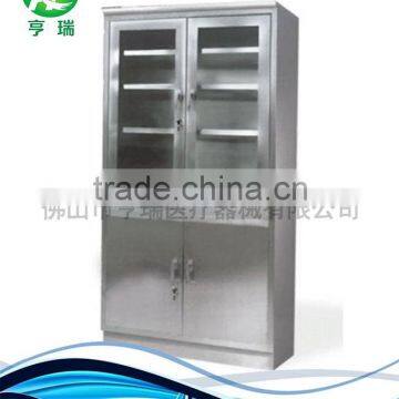 Hospital glass door medical instrument cupboard