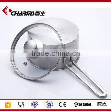 Stainless Steel Covered Sauce Pan Induction Ready Stainless Steel Saucepan photo-3