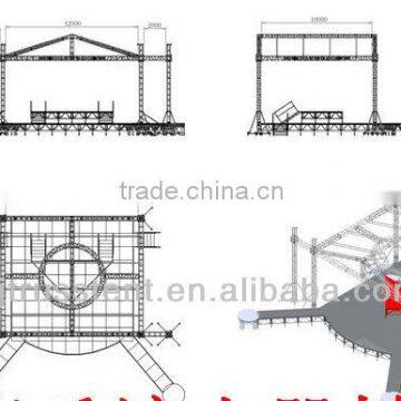 Aluminum Truss Sysytem with Portable Stage