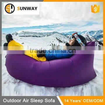 Outdoor Lounger Fast Inflatable Air Sleep Camping Bed Beach Sofa Lounge