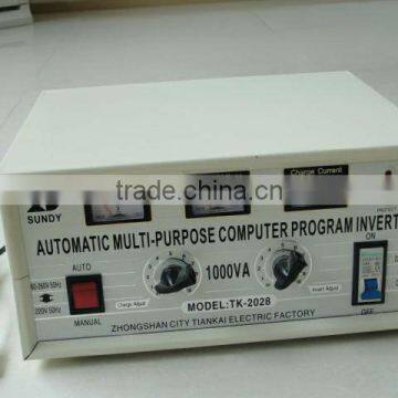 DC24V AC220V 1000VA adjustable voltage Inverter