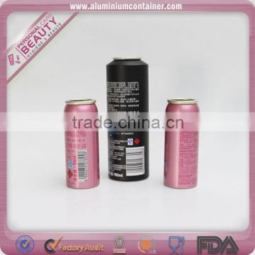 Empty sunblock aluminum can wholesale