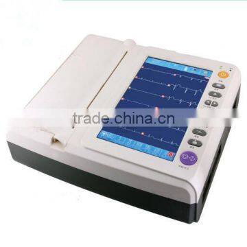 Cheap Portable 3 6 12 Channel ECG Machine China Price for Sale