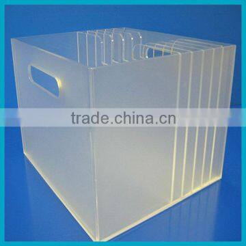 Acrylic box with handle