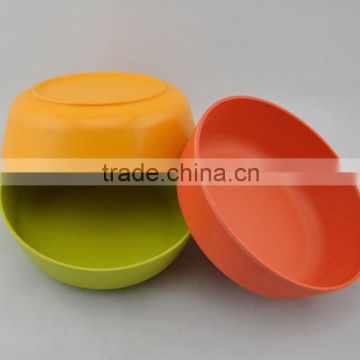 Hot sales Eco-friendly Bamboo Fiber round bowl