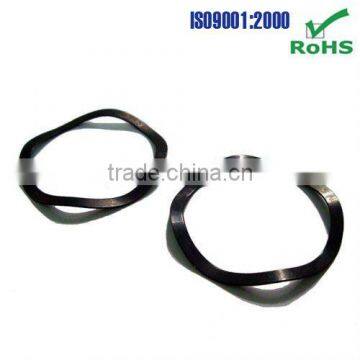 Single coil wave spring