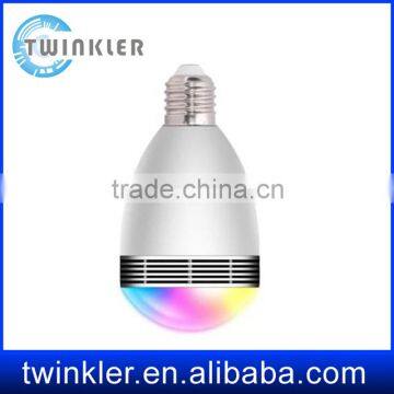 3w Rgb Led ,twinkler Smart Led Light Bulb Bluetooth Speaker With Remote Control , 7 Led Bulb With Bluetooth Speaker photo-6