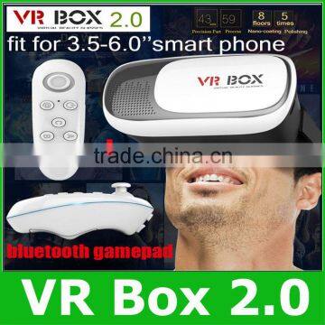 Latest Upgrade II Google cardboard VR BOX II Version VR Virtual Reality Glasses rift 3d Games Movie for 4.5" - 6.0" Smartphone