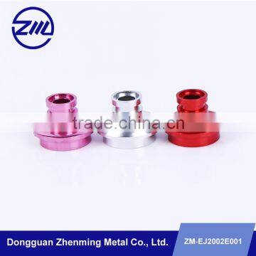 Custom made Anodized aluminum earphone fittings parts