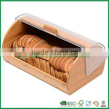 FB1-2006 Bamboo Kitchenware Bread Bin