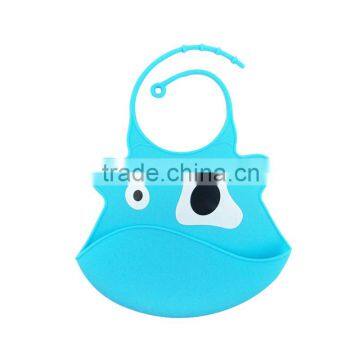 Soft Silicone Bib, Easy to Clean Bib, Bib with Crumb Catcher