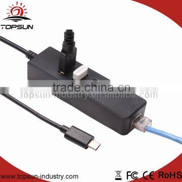 New 2016 product 3.1USB to RJ45 and USB 3.0 female HUB for Nokia N1